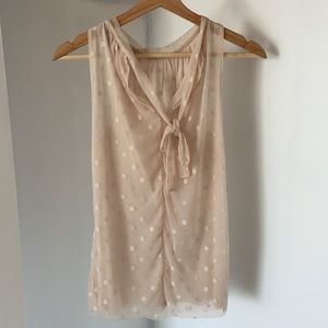 Sweet Pea by Stacy Frati Chiffon-like Blouse